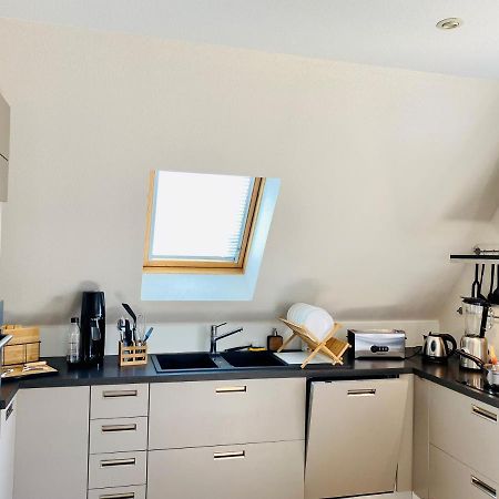 L'Envolee Alsacienne - Magnifique Appartement En Duplex Ostheim Bagian luar foto