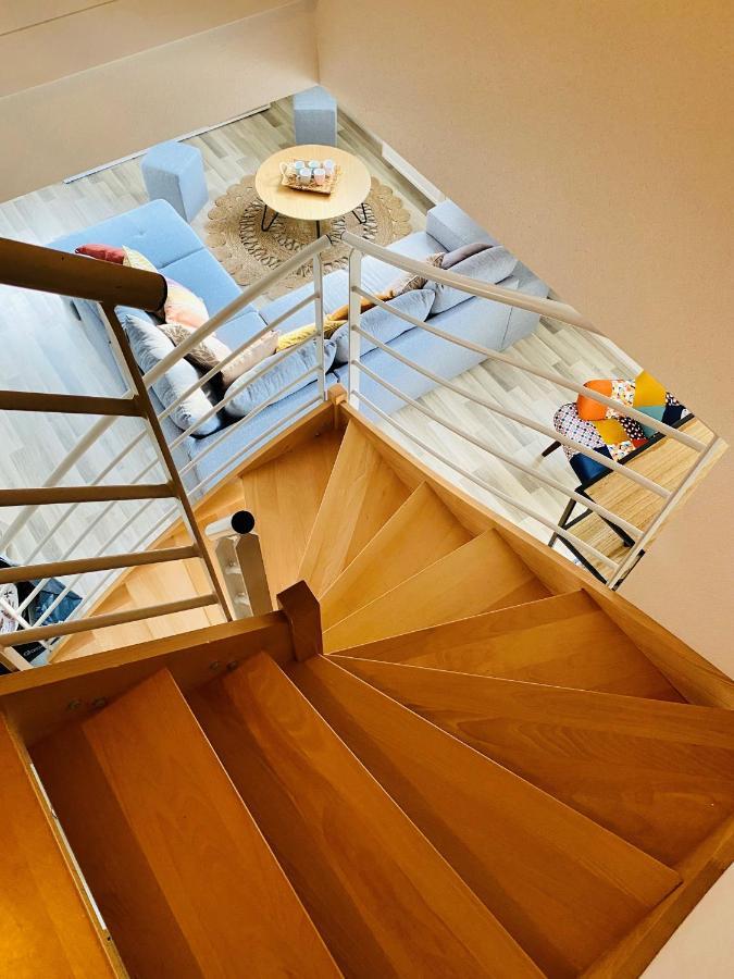 L'Envolee Alsacienne - Magnifique Appartement En Duplex Ostheim Bagian luar foto